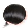 Weeybay Straight Human Hair Bundles, Double-Weft Extensions, Natural Black #1B, 20/22/24 in view 4