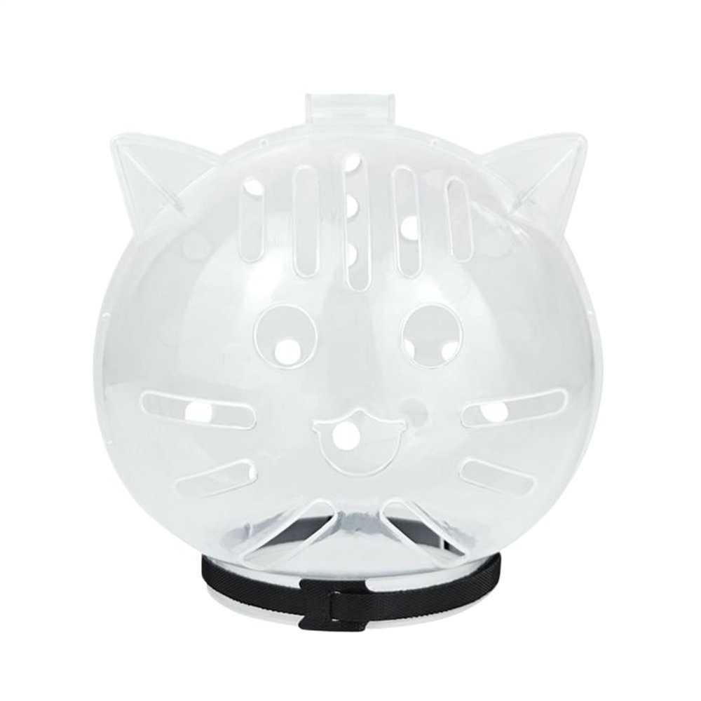 Transparent Cat Bubble Muzzle