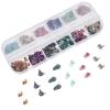 Natural Shell Decorations for Nail Art, 1 Box view 1