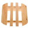 SEWACC Round Wooden Footstool 23cm view 1