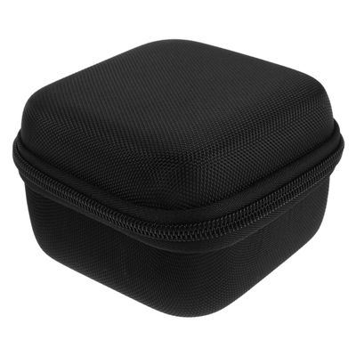 Abaodam Insulin Storage Bag with 9 Compartments for 10 mL Vials, Hard EVA Case with Removable Foam, Compact Black Travel and Outdoor Medication Case