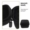 Abaodam Insulin Storage Bag with 9 Compartments for 10 mL Vials, Hard EVA Case with Removable Foam, Compact Black Travel and Outdoor Medication Case view 3