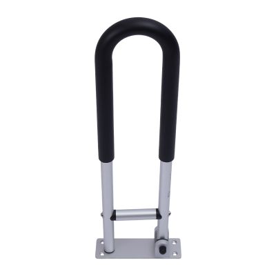 Wall-Mounted Foldable Toilet & Shower Safety Grab Bar for Seniors and People with Disabilities, Non-Slip Foam, Aluminum Alloy, up to 120 kg, 60 cm