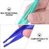 STOBAZA 30-Piece Plastic Tweezers for Fine Hairs, Precise Eyebrow Shaping, Durable PP Material, Lightweight Makeup and Beauty Accessories for Travel view 2