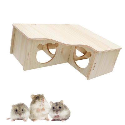 Zpeiran Wooden Hamster House