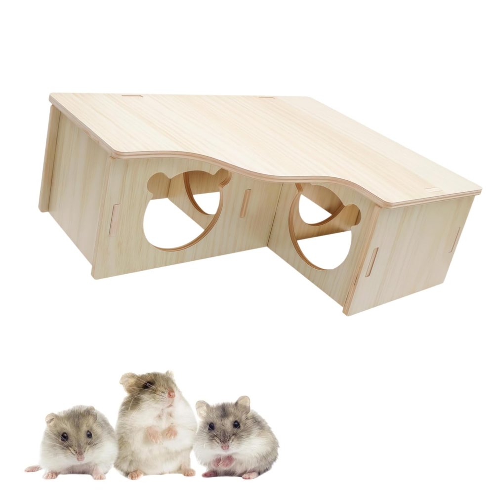 Zpeiran Wooden Hamster House