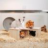 Zpeiran Wooden Hamster House view 2