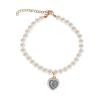 Elegant Pearl Necklace for Stylish Cat Collar view 1