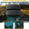 Insulated Weatherproof Heated Cat House for Winter with Two Exits and Magnetic-Lock Escape Door view 2