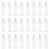 PAMINGONO 24-Piece Refillable Clear Squeeze Bottles with Leakproof Yorker Caps, Small Travel Bottles for Cosmetics, Craft Paint, Glue, and Lotions view 1