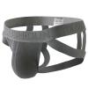 Men's Sexy Low Rise Briefs Ice Thread (Grey, XXXL) view 1