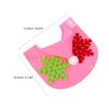 HOODANCOS 2-Piece Winter Felt Parrot Cape Set with Snowflake Pattern view 2