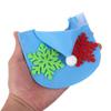 HOODANCOS 2-Piece Winter Felt Parrot Cape Set with Snowflake Pattern view 4
