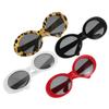 GRIRIW 4-Piece Funny Retro Sunglasses for Small Dogs and Cats view 1