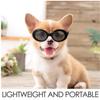 GRIRIW 4-Piece Funny Retro Sunglasses for Small Dogs and Cats view 3