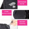 Yaki Clip-In Ponytail Extension, Kinky Curly, 28 in view 3