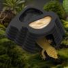 Turtle Water Bowl with Ramp - Decorative PVC Aquarium Accessory view 2
