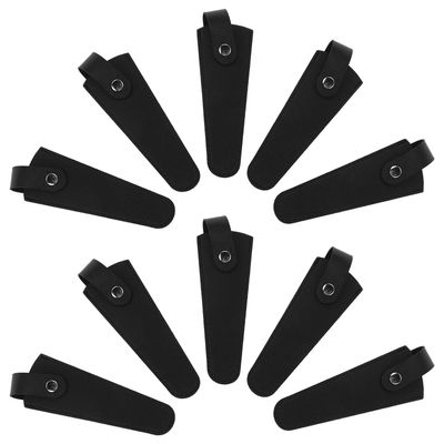 Hairdressing Scissors Organizer, 10-Piece, Black