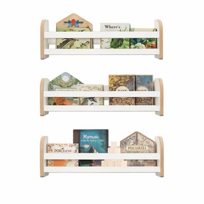MAMOI Set of 3 Children's Wall Shelves