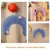 ORFOFE U-Shaped Pet Neck Pillow for Cats and Small Dogs view 3