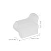 FRCOLOR 20-Piece Denture Brush Protective Covers, Travel Cases with Plastic Clips view 2