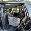 LDJSNC Waterproof Dog Car Seat Cover for Hyundai i20, Rear Bench, with Side Protection view 2