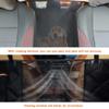 LDJSNC Waterproof Dog Car Seat Cover for Hyundai i20, Rear Bench, with Side Protection view 3
