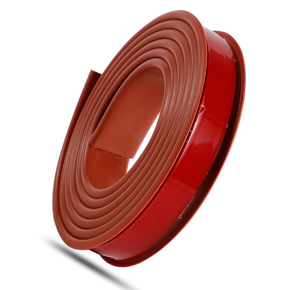 SMELEDFCFK U-Shaped Furniture Edge Banding, Burgundy, 18 mm x 1 m