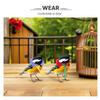 BAZEITFLOW 2-Piece Adjustable Polyester Bird Neckties view 3