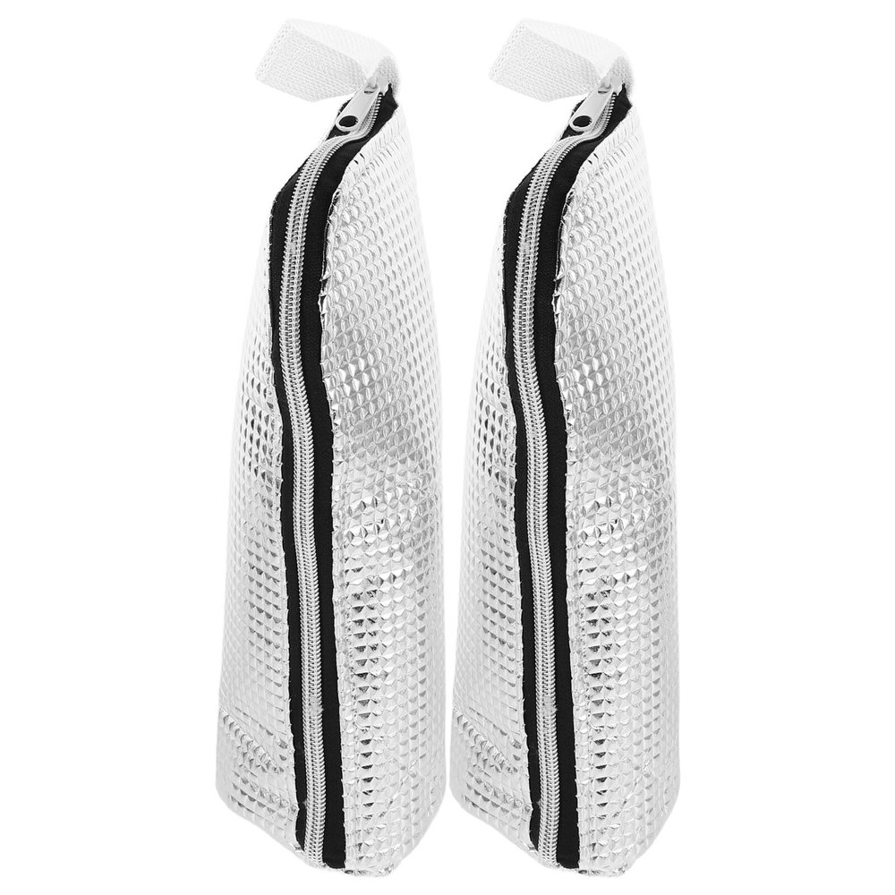 Toddmomy 2-Pack Insulated Aluminum Foil Bottle Bags for Baby Bottles