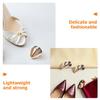 Toe Protection Caps for High Heels, 6 Pairs, Iron, Triangular Shape view 3