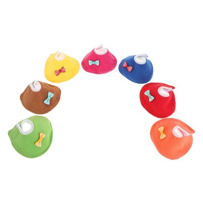 Alasum Anti-Plucking Collars for Birds, Windproof Full-Coverage Cape, 7 Pieces