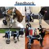 Adjustable Dog Wheelchair with Full Support, Easy Assembly view 2