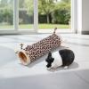 Giraffe-Design Tunnel and Resting Cave for Small Pets view 2