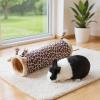 Giraffe-Design Tunnel and Resting Cave for Small Pets view 3