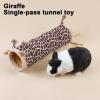 Giraffe-Design Tunnel and Resting Cave for Small Pets view 4
