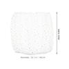 HANABASS 2-Pack Stretch Nylon Mesh Bird Cage Covers, White, 90–140 cm Circumference view 2