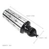 Angoily 6-Pack 15 mL Black Glass Roll-On Bottles with Arabic Design view 2