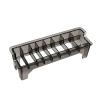 8-Compartment Electric Hair Clipper Storage Case for Real-Hair Wigs, Black, 1 Pc. view 2