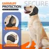 Dog Ear Protectors for Fireworks - Pink/Gray - S/M/L view 2