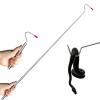 AJKQNMA Retractable Snake Hook Stainless Steel view 1