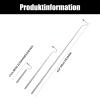 AJKQNMA Retractable Snake Hook Stainless Steel view 2
