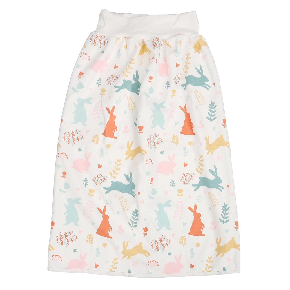 Adult Incontinence Skirt, Washable, Breathable, Leakproof, Pure Cotton (XL)