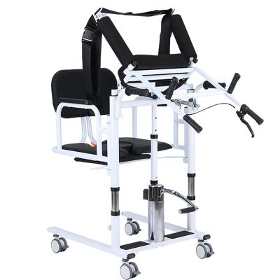 Hydraulic Patient Lift Transfer Chair with Toileting Function
