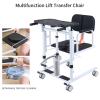 Hydraulic Patient Lift Transfer Chair with Toileting Function view 3