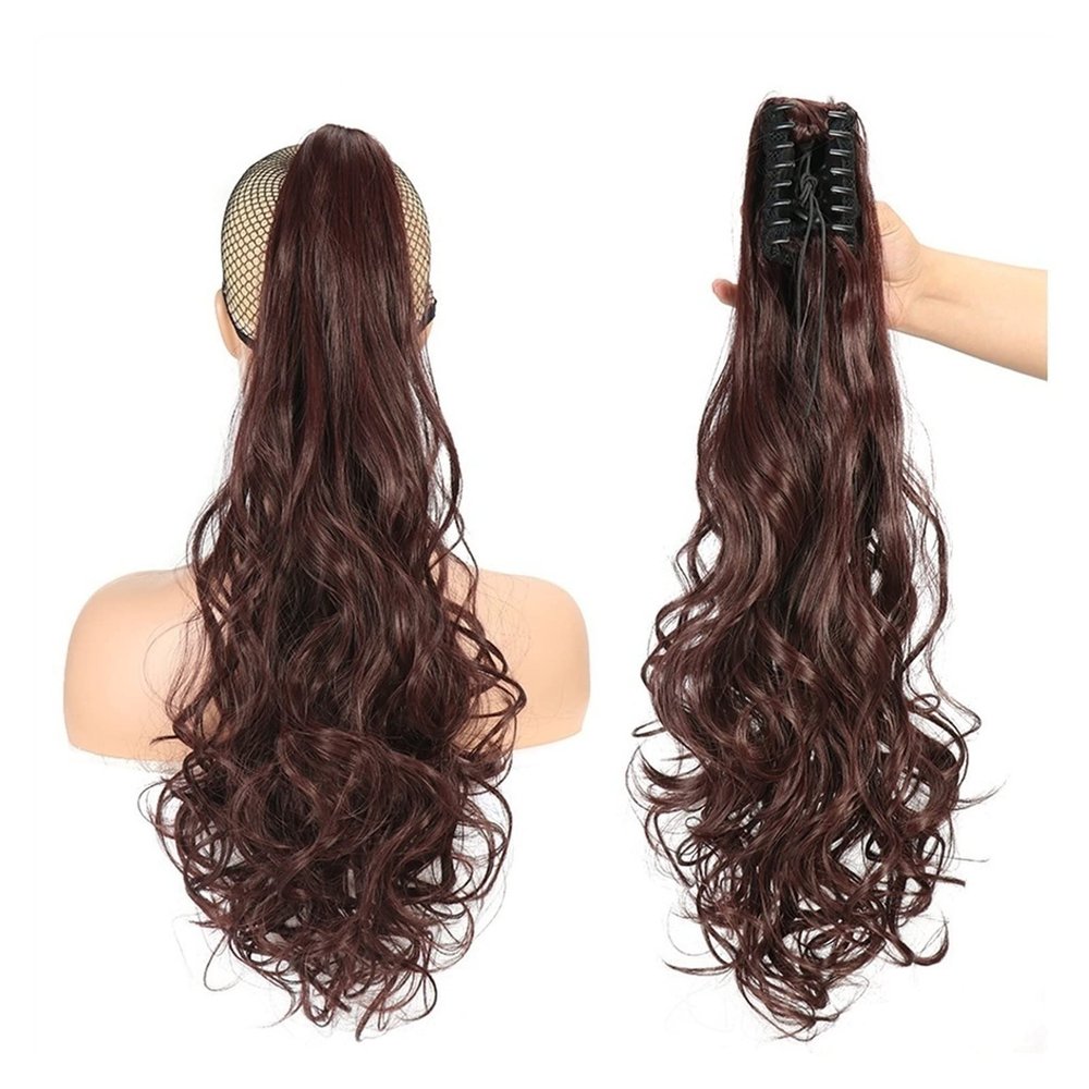 Wavy Synthetic Ponytail Hair Extension with Claw Clip