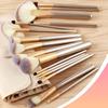 Retoo 18-Piece Makeup Brush Set, Synthetic Bristles, Silver, with Case view 3