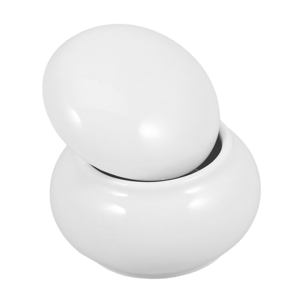jojofuny Ceramic Pet Urn for Small Pets, White