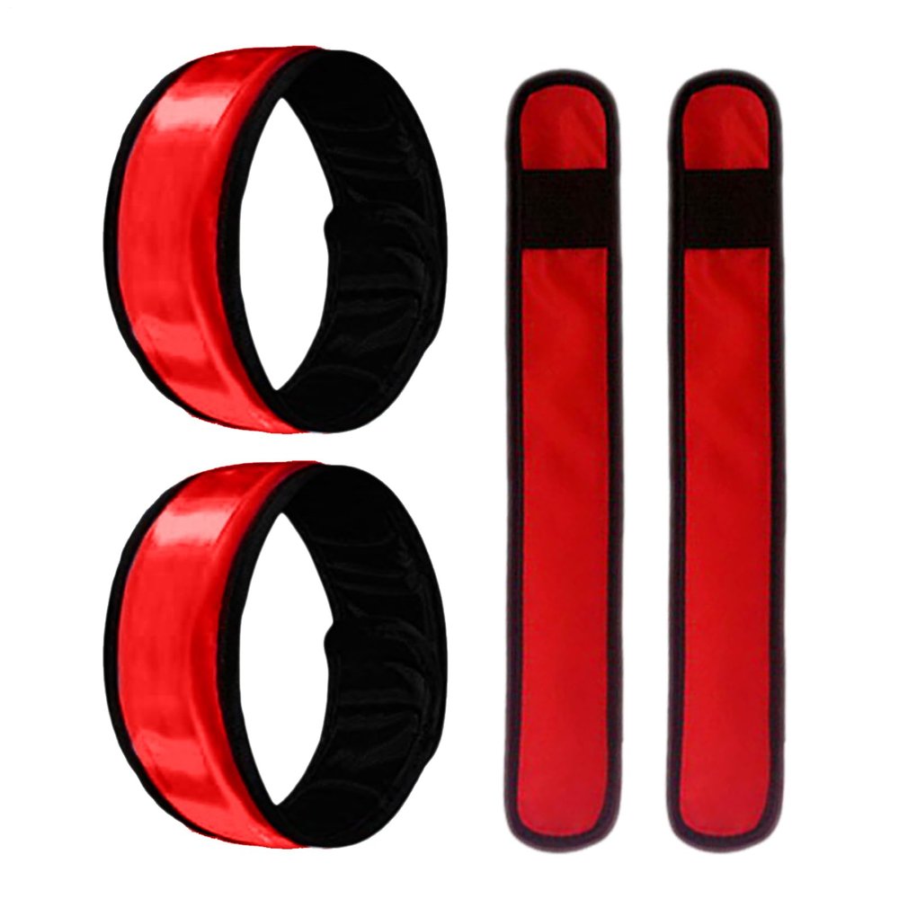 LED Leg Bands - 4 Pack Safety Gaiters