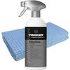 Koch Chemie CLAR View Glass Cleaner Set, 500 ml + 2 DFT The Wave Glass Cloths view 1